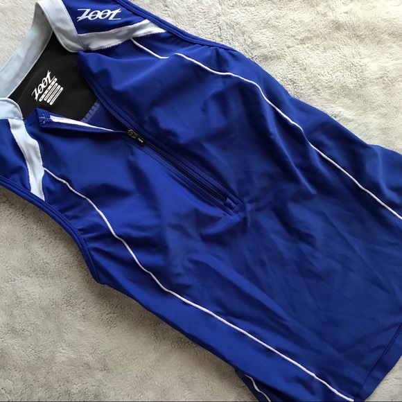 Zoot Tops - Zoot Sports Sleeveless Triathlon Jersey Pockets